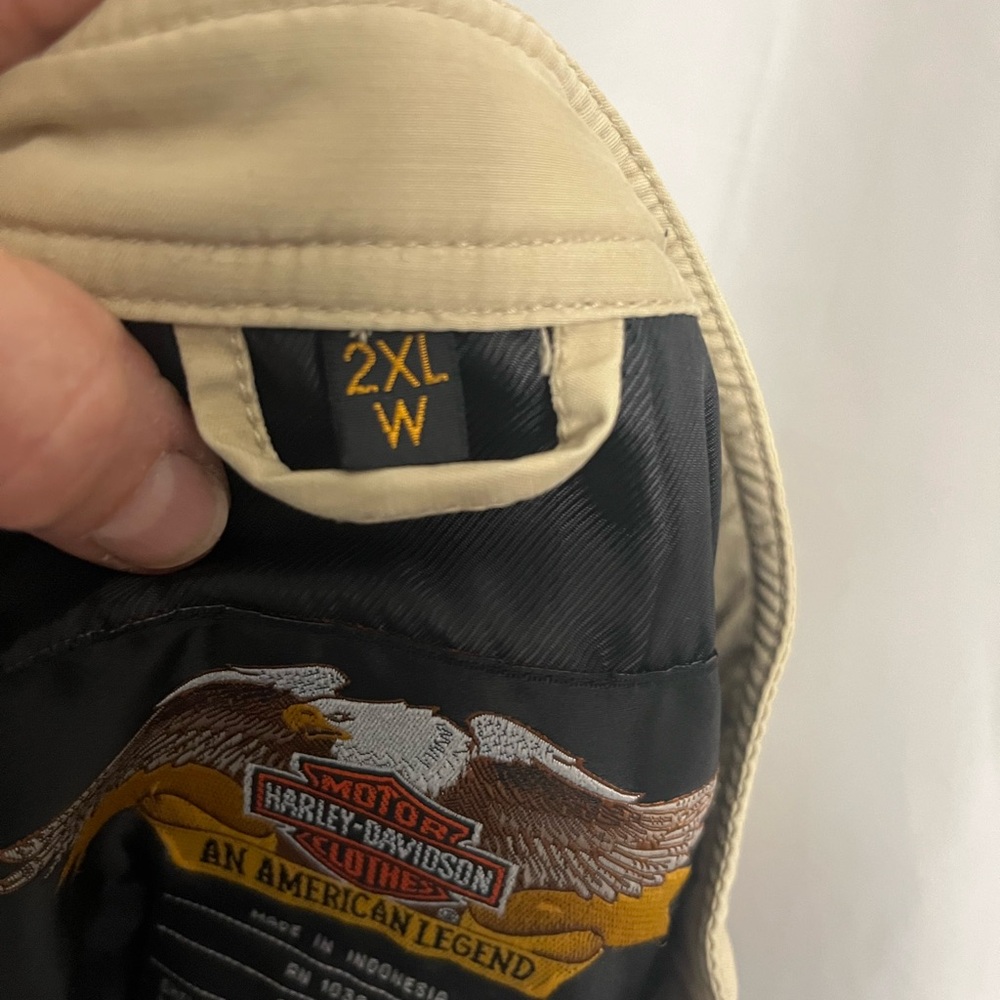 Harley Davidson Nylon/ Cotton Lined Jacket - Picture 12 of 12